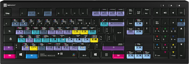 Clavier dédié (FR) ASTRA 2 DaVinci Resolve (PC)