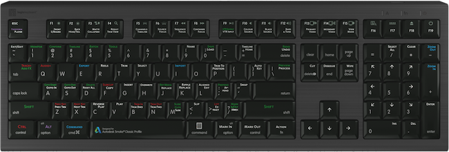 Clavier dédié ASTRA 2 Autodesk Smoke (Mac)