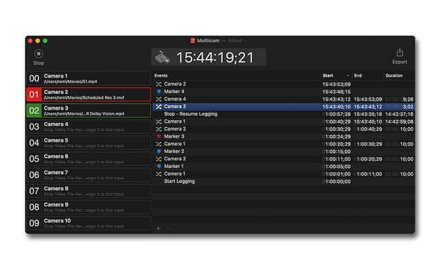 Softron Multicam Logger