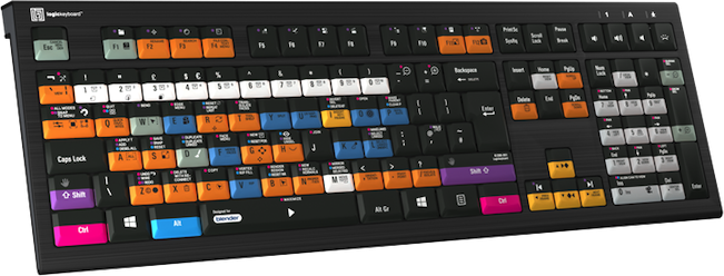 Clavier dédié ASTRA 2 Blender 3D (PC)