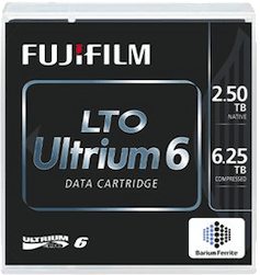 FUJI LTO-6 capacité 2,5 To