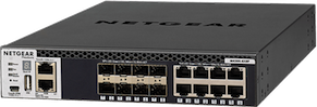 Netgear Switch 10GbE 16 ports hybride (demi rack)