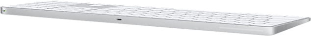 Magic Keyboard avec Touch ID et pavé numérique - Français - Touches blanches