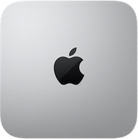 Futon Boutique Mac mini Apple M1 avec CPU 8 cœurs et GPU 8 cœurs (Argent) - 256G