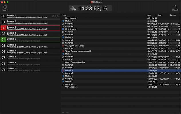 Softron Multicam Logger