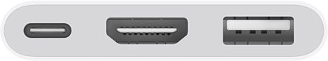 Adaptateur multiport AV numérique USB-C