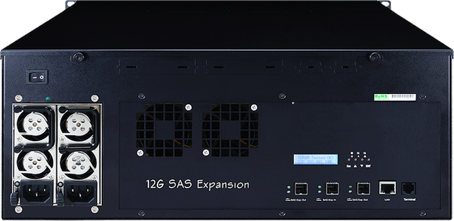 Netstor NS385S (rack 24 baies 12G SAS)