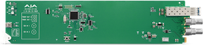 AJA OpenGear transmetteur dual fibre optique LC single mode vers 12G-SDI