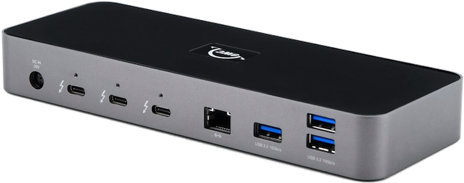 OWC Dock Thunderbolt 4 (gris sidéral)