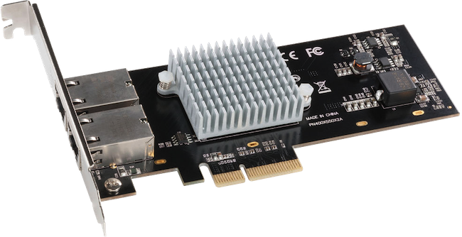 Sonnet Twin10G PCIe (2 x RJ45)