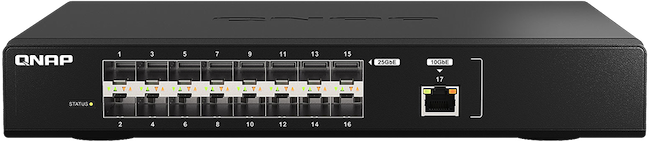 QNAP Switch Ethernet 16 ports 25GbE (SFP28)