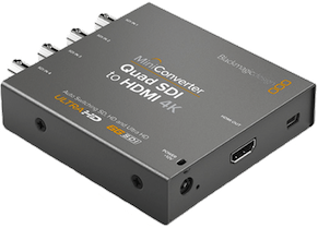 BMD Mini Convertisseur - Quad SDI to HDMI 4K v2