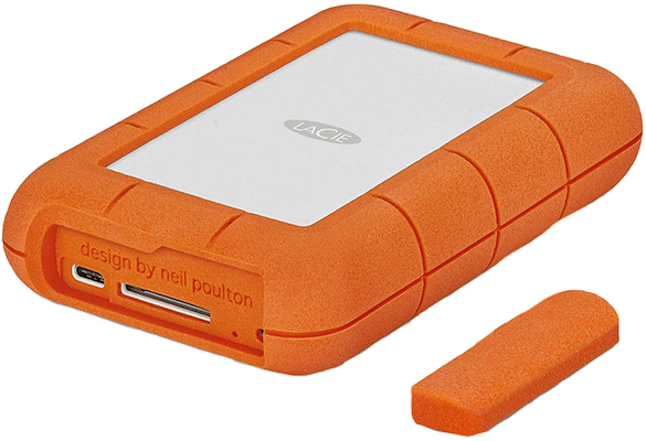 LaCie Rugged RAID Pro 4To (USB-C) - Lecteur SD intégré