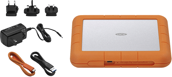 LaCie Rugged RAID Shuttle USB-C 8 To