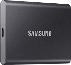 Samsung T7 USB 3.2 Type C de 1 To (gris)