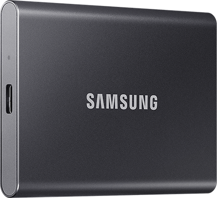 Samsung T7 USB 3.2 Type C de 4 To (gris)