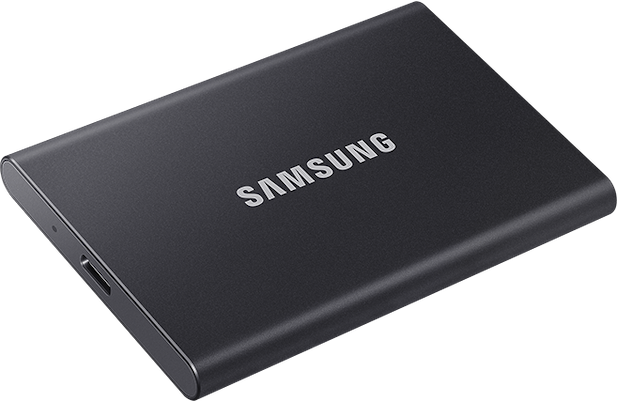 Samsung T7 USB 3.2 Type C de 4 To (gris)