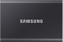 Futon Boutique Samsung T7 USB 3.2 Type C de 4 To (gris)