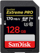 SanDisk SDXC 128 Go Extreme Pro (Class 10, U3)