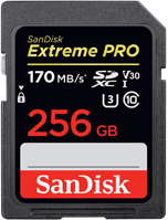 Futon Boutique SanDisk SDXC 256 Go Extreme Pro (Class 10, U3)