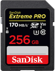 SanDisk SDXC 256 Go Extreme Pro (Class 10, U3)