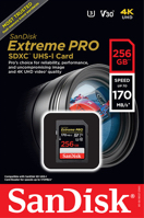 Futon Boutique SanDisk SDXC 256 Go Extreme Pro (Class 10, U3)