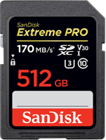 Futon Boutique SanDisk SDXC 512 Go Extreme Pro (Class 10, U3)