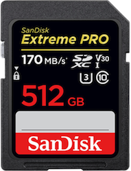 SanDisk SDXC 512 Go Extreme Pro (Class 10, U3)