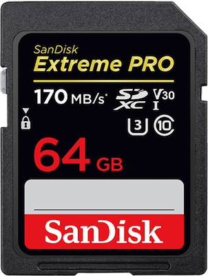 SanDisk SDXC 64 Go Extreme Pro (Class 10, U3)