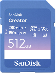 SanDisk Creator SD UHS-II 512GB