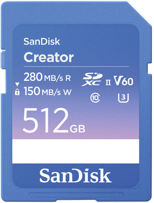 SanDisk Creator SD UHS-II 512GB