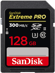 SanDisk SDXC UHS-II 128 Go Extreme Pro