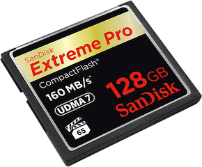 SanDisk CF 128Go Extreme Pro (UDMA-7)
