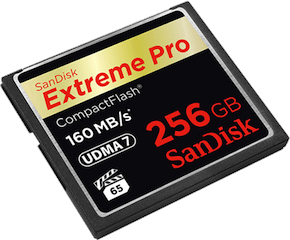 SanDisk CF 256Go Extreme Pro (UDMA-7)