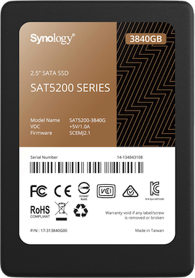 Synology SAT5200, disque SSD de 3840 Go