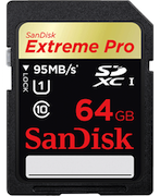SanDisk SDXC 64 Go Extreme Pro