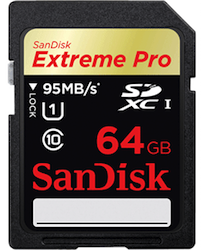 SanDisk SDXC 64 Go Extreme Pro