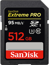 SanDisk SDXC 512 Go Extreme Pro (U3)