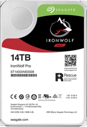 Seagate IronWolf Pro 14 To (idéal stockage NAS Professionnel)