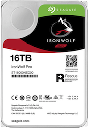 Seagate IronWolf Pro 16 To (idéal stockage NAS Professionnel)