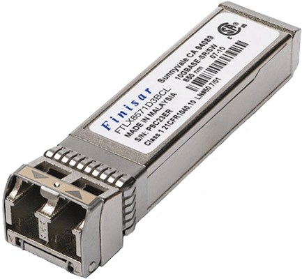 Transceiver optique SFP+ pour Ethernet 10GbE