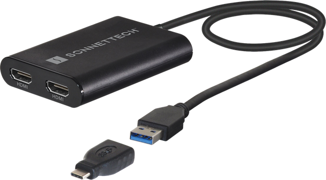 Sonnet DisplayLink Dual HDMI Adapter for M1 Macs