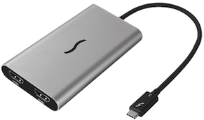 Sonnet adaptateur Thunderbolt 3 vers 2 x HDMI 2.0