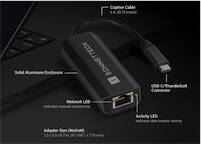 Futon Boutique Sonnet Solo5G USB-C to 5Gb Ethernet Adapter