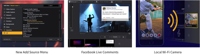 Wirecast Pro Mac (màj depuis Studio)