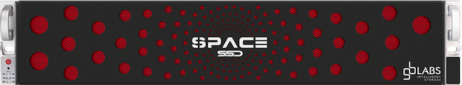 GB Labs SPACE SSD 24 bay 90TB, 2 x 10/40/100 GbE