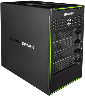 SymplySPARK XT 4 baies de 72TB (Thunderbolt 3) - Disques MACH.2