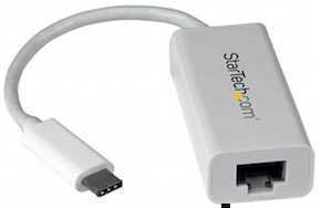 Adaptateur USB-C vers Ethernet Gigabit (blanc)