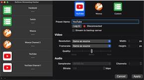 Softron Streaming Pack (MovieRecorder ou Express requis)