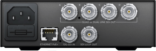 Teranex Mini -12G-SDI to Quad SDI